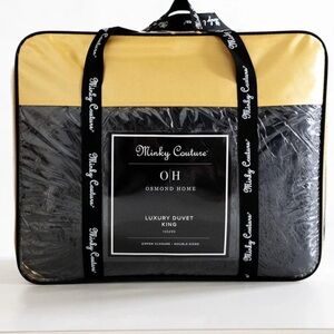 Minky Couture X Osmond Black King Duvet Cover